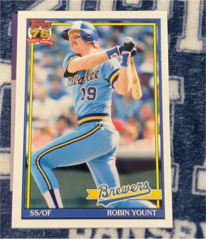 2026 Topps Series 1 1991 #T91-32 Robin Yount — front