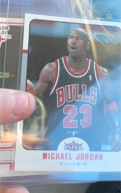 2006 Fleer #27 Michael Jordan — front