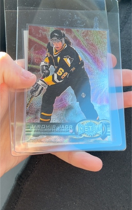 1996-97 Fleer Skybox Metal Universe #127 Jaromir Jagr — front