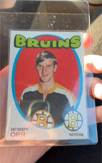 1971-72 Topps #100 Bobby Orr — front