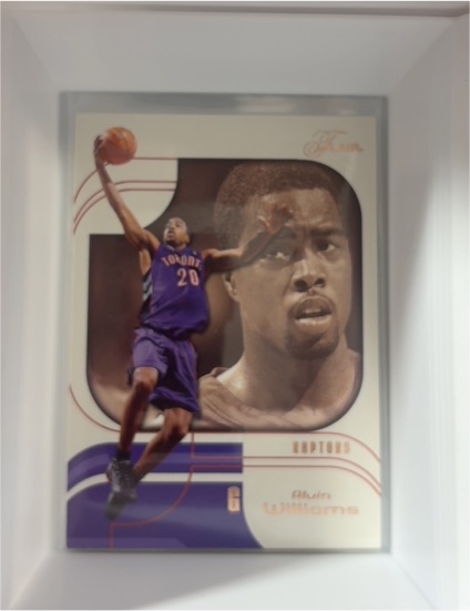 2002 Fleer Flair Alvin Williams — front