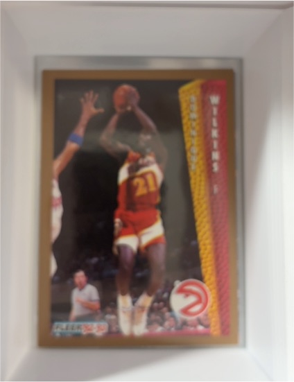 1992-93 Fleer #8 Dominique Wilkins — front