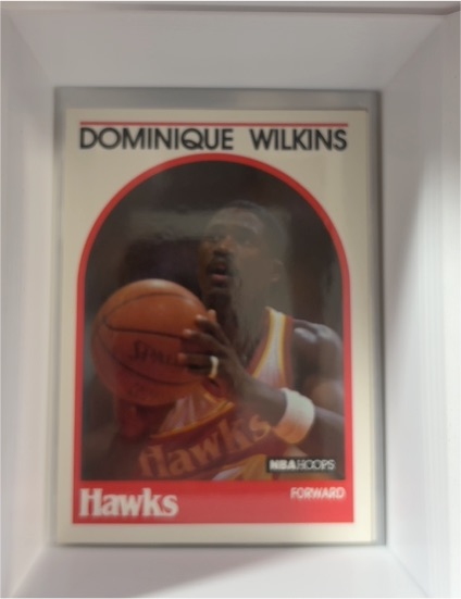 1989-90 NBA Hoops #130 Dominique Wilkins — front