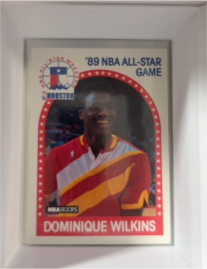 1989-90 NBA Hoops #234 Dominique Wilkins — front