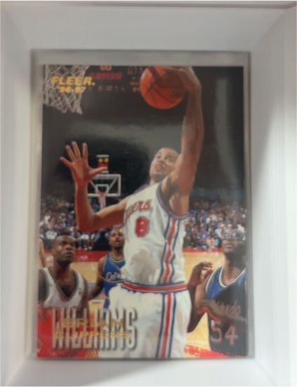 1996-97 Fleer #51 Brian Williams — front
