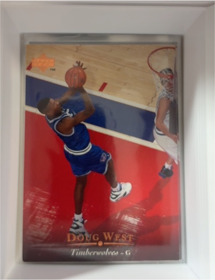 1995-96 Upper Deck #122 Doug West — front