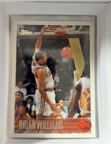 1996-97 Topps #14 Brian Williams — front