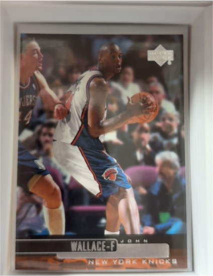 1999-00 Upper Deck #263 John Wallace — front