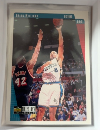 1997-98 Upper Deck Collector's Choice #242 Brian Williams — front