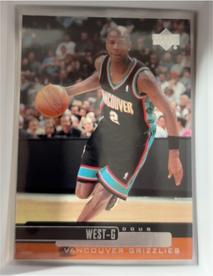 1999-00 Upper Deck #305 Doug West — front