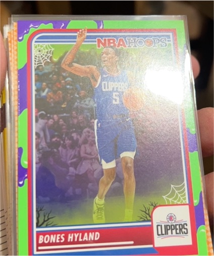2023-24 Panini Haunted Hoops #204 Bones Hyland — front
