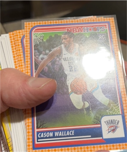 2023-24 Panini Haunted Hoops #76 Cason Wallace — front