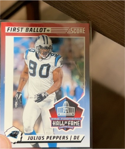 2024 Panini Score First Ballot #1 Julius Peppers — front