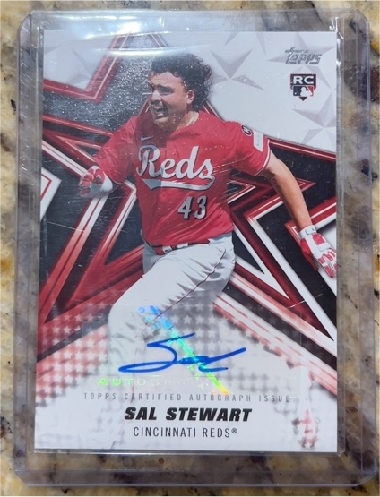2026 Topps Baseball Stars Autographs #BSA-SST Sal Stewart — front