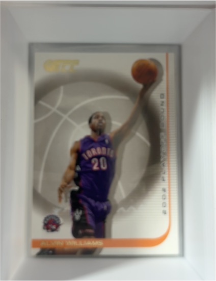 2002 Upper Deck Ovation #20 Alvin Williams — front