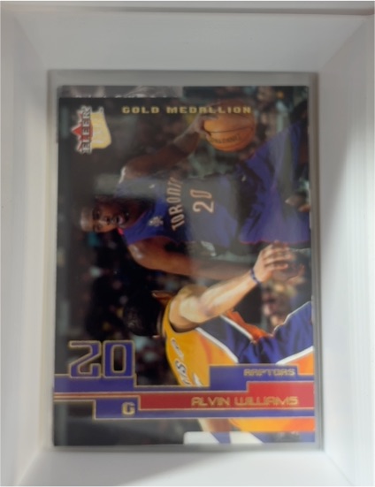 2001-02 Ultra Gold Medallion #84 Alvin Williams — front