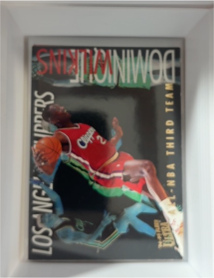 1994-95 Fleer Ultra #15 Dominique Wilkins All-NBA Third Team — front
