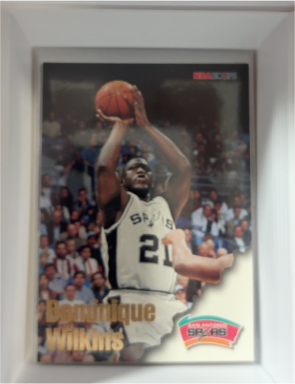 1996-97 Hoops #239 Dominique Wilkins — front