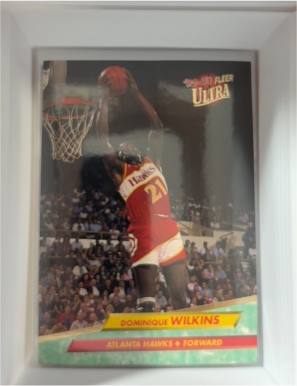 1992-93 Fleer Ultra #6 Dominique Wilkins — front