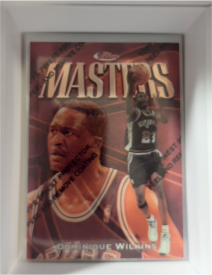 1997-98 Topps Finest Masters #44 Dominique Wilkins — front