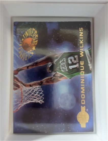 1994-95 Skybox Slammin' Universe #SU30 Dominique Wilkins — front