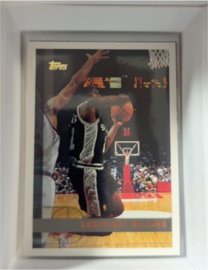 1997-98 Topps #100 Dominique Wilkins — front