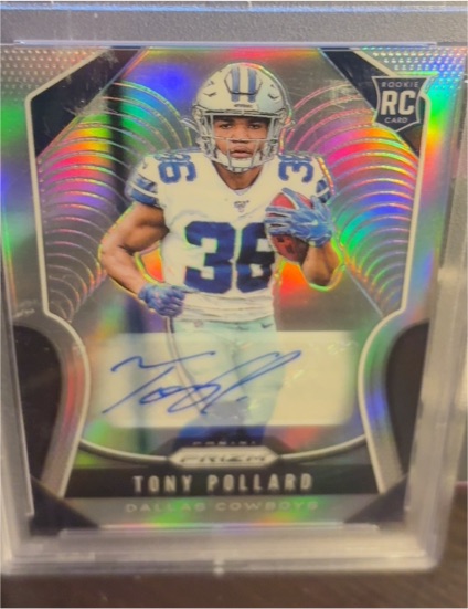 2019 Panini Prizm #339 Tony Pollard — front