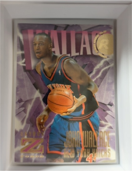 1996-97 Skybox Z-Force #166 John Wallace — front