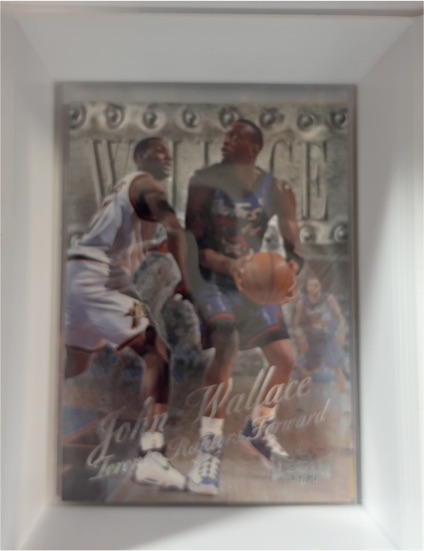 1997-98 Fleer Flair Showcase #72 John Wallace — front