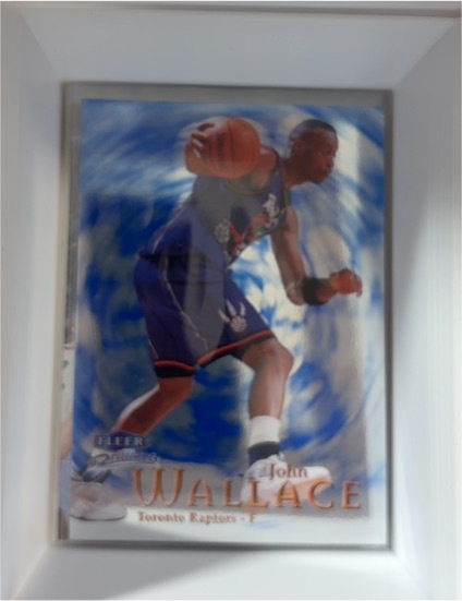 1998-99 Fleer Brilliants Blue #63B John Wallace — front