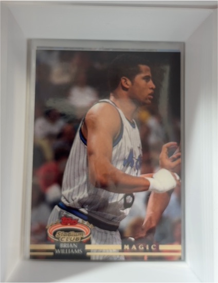 1992-93 Topps Stadium Club #46 Brian Williams — front