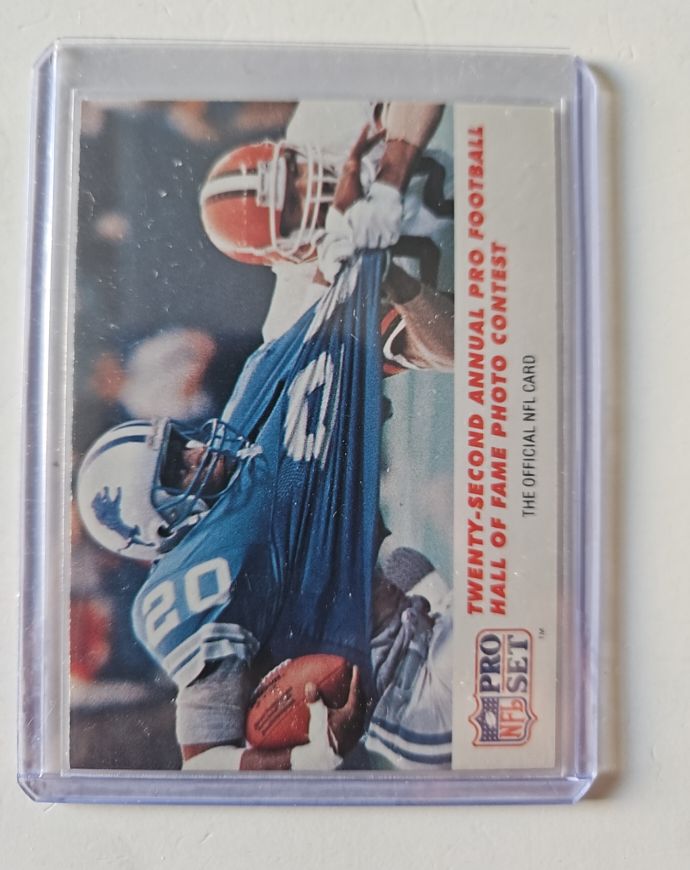 1990 Pro Set #794 Barry Sanders — front
