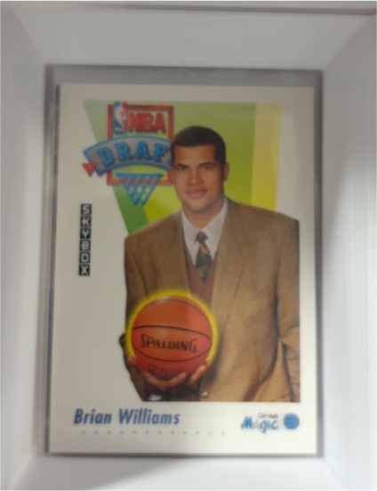 1991-92 Skybox #522 Brian Williams — front