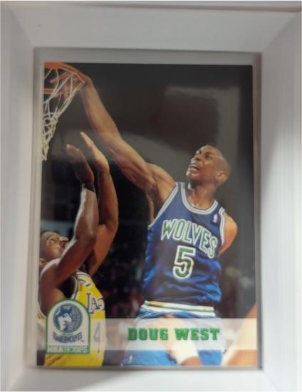 1993-94 NBA Hoops #134 Doug West — front