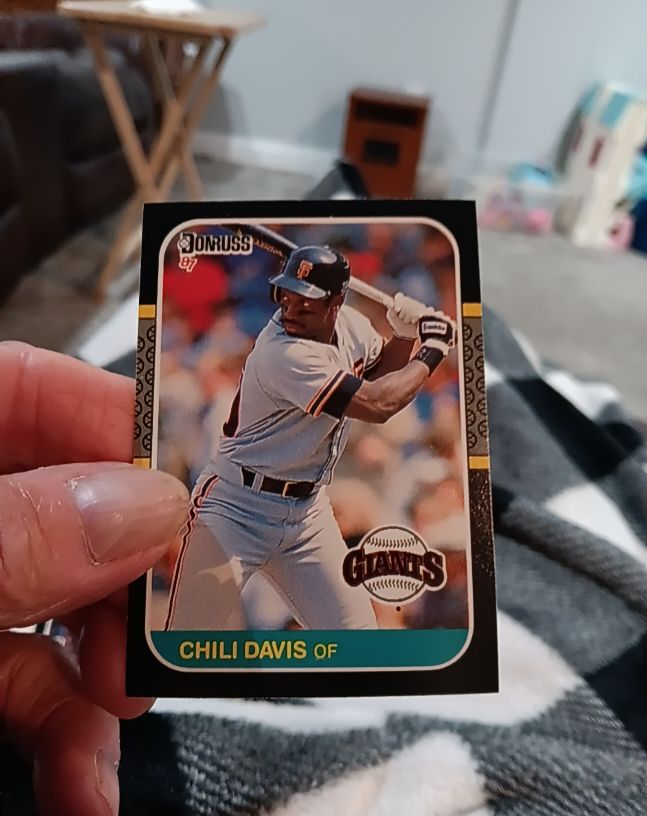 1987 Donruss #268 Chili Davis — front