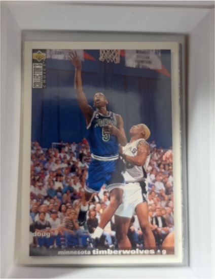 1995-96 Upper Deck Collector's Choice #90 Doug West — front