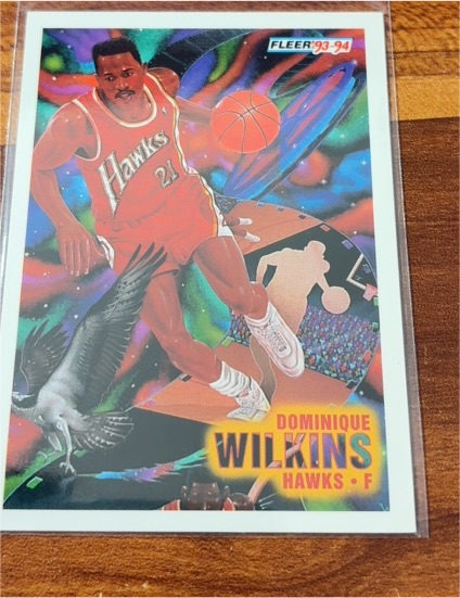 1993-94 Fleer #237 Dominique Wilkins — front