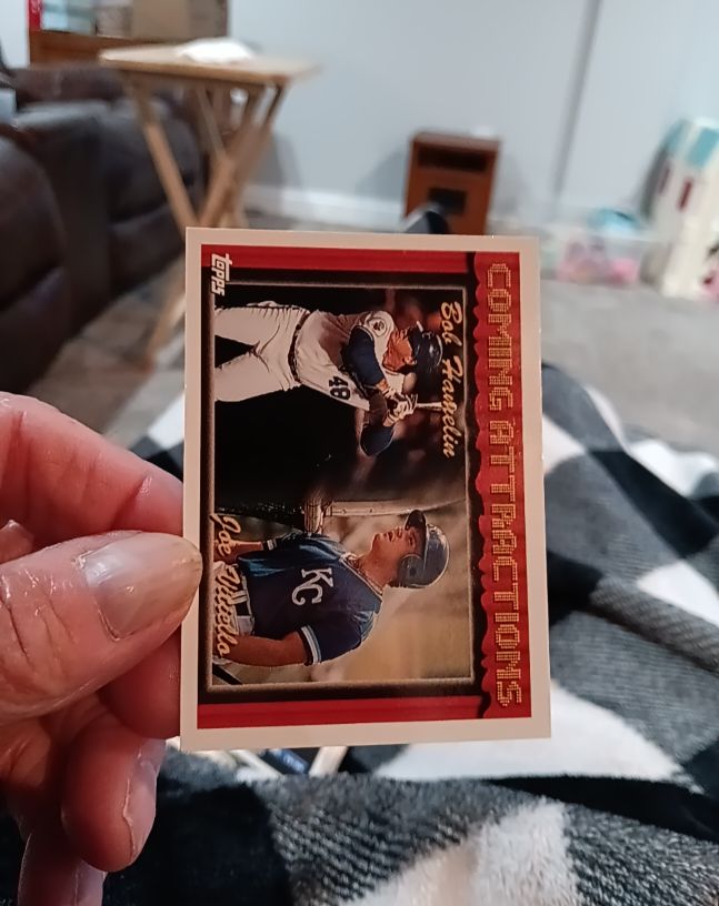 1994 Topps Gold Baseball Coming Attractions #769 Bob Hamelin Joe Vitiello RC — front