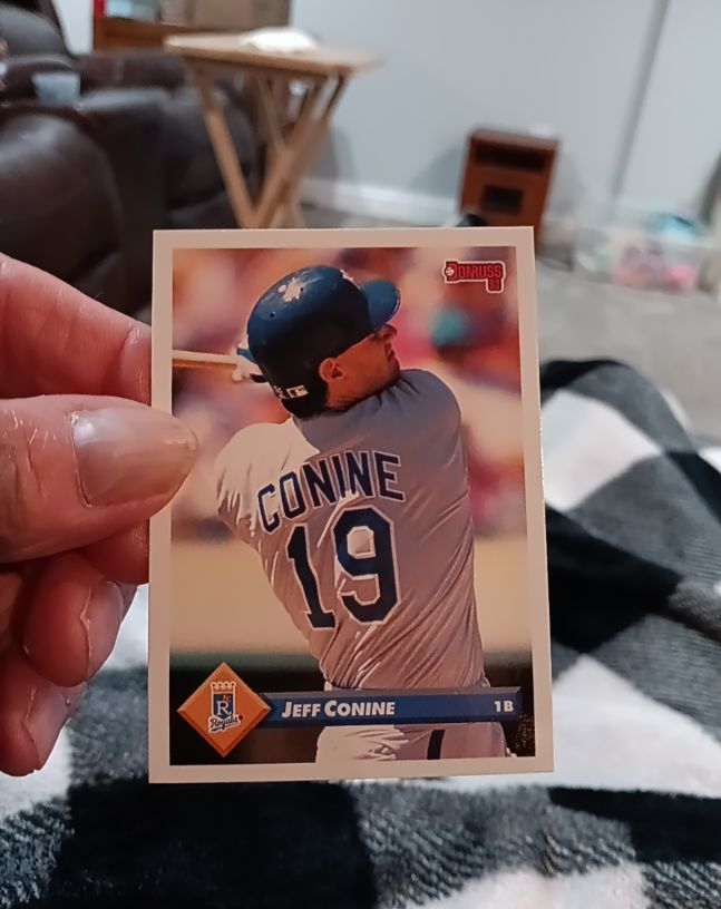 1993 Donruss #101 Jeff Conine — front