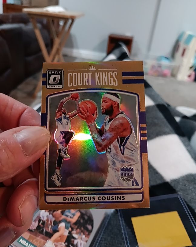 2016-17 Donruss Optic Court Kings #13 DeMarcus Cousins — front