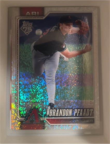 2026 Topps Series 1 #45 Brandon Pfaadt — front