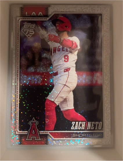 2026 Topps Series 1 #230 Zach Neto — front