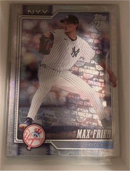 2026 Topps Series 1 #270 Max Fried — front