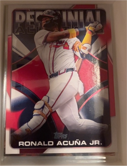 2026 Topps #PAS-2 Ronald Acuña Jr. Perennial All Stars — front
