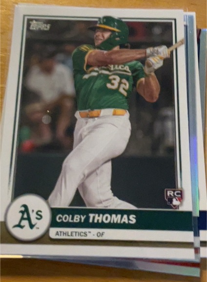 2026 Topps Flagship #67 Colby Thomas — front