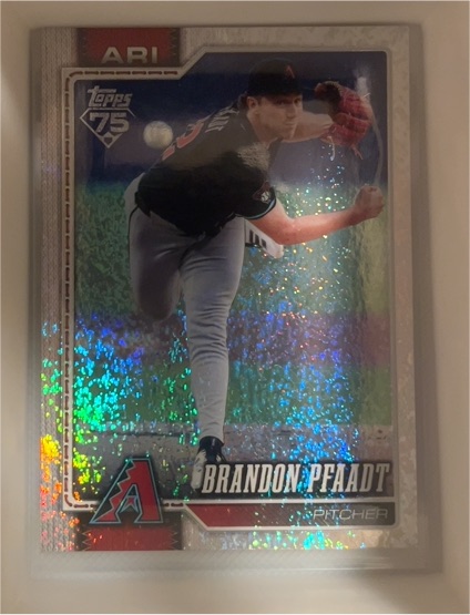 2026 Topps #45 Brandon Pfaadt — front