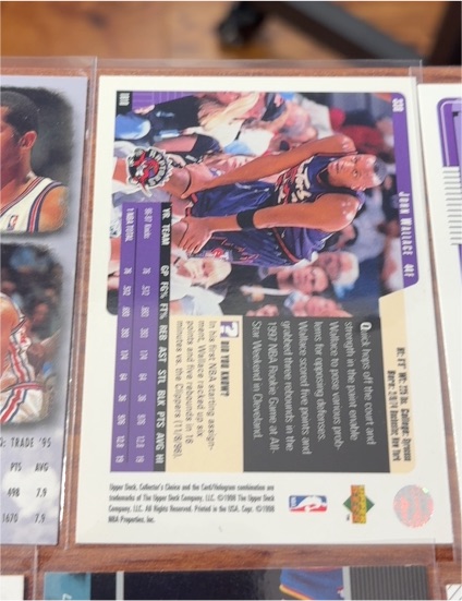 1993-94 Upper Deck #126 John Wallace — front