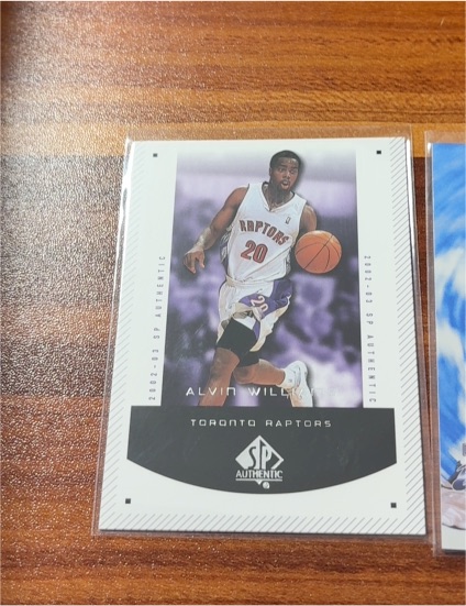 2002 Upper Deck SP Authentic Alvin Williams — front