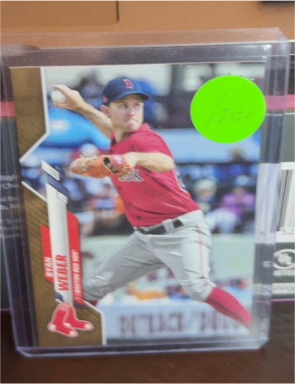 2020 Topps Update #U-127 Ryan Weber — front