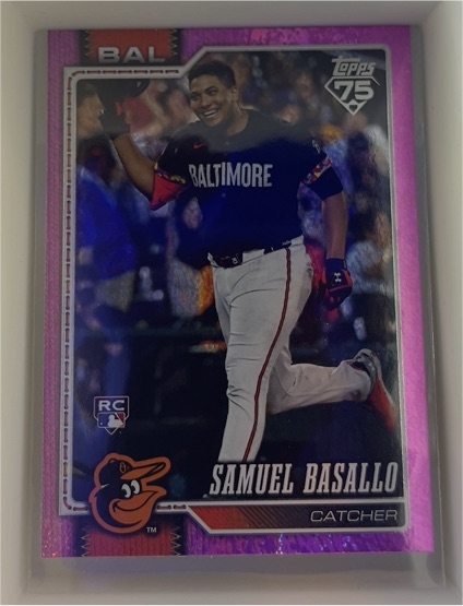 2026 Topps Series 1 #104 Samuel Basallo — front